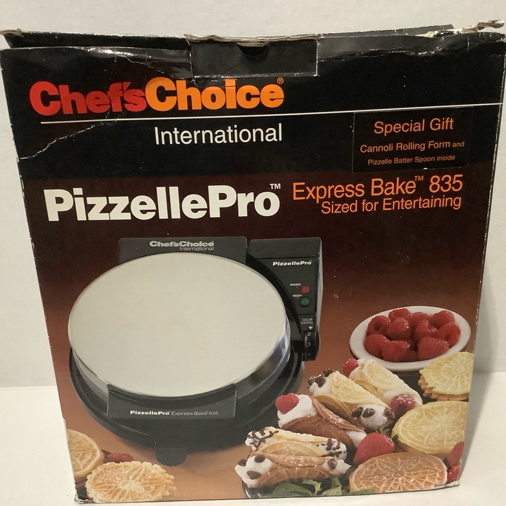 Chef’s Choice International Pizzelle Pro Express Bake 835